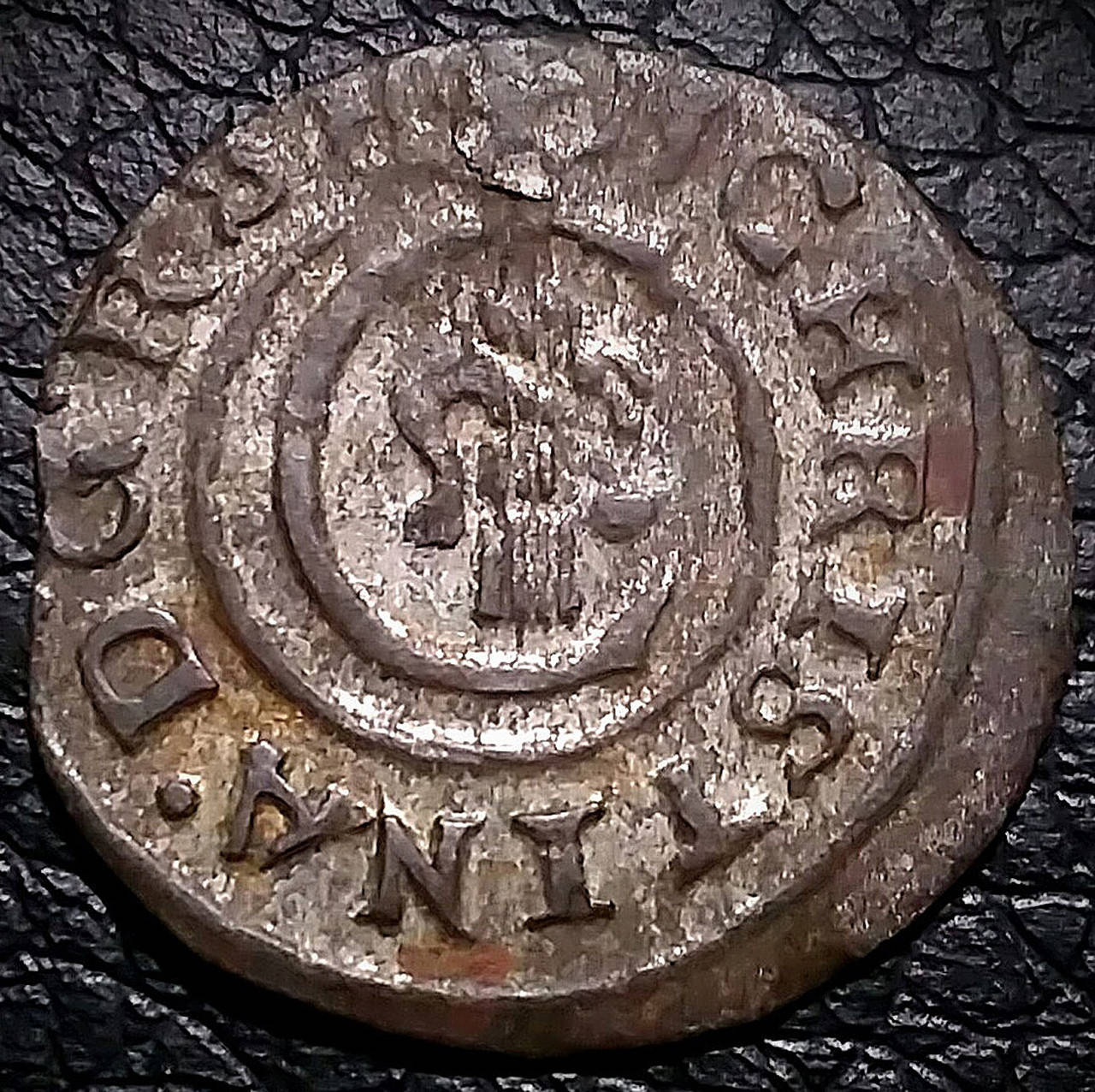 

Солид 1647 года Швеция (Рига) — Кристина I — серебро 500 пробы — состояние XF