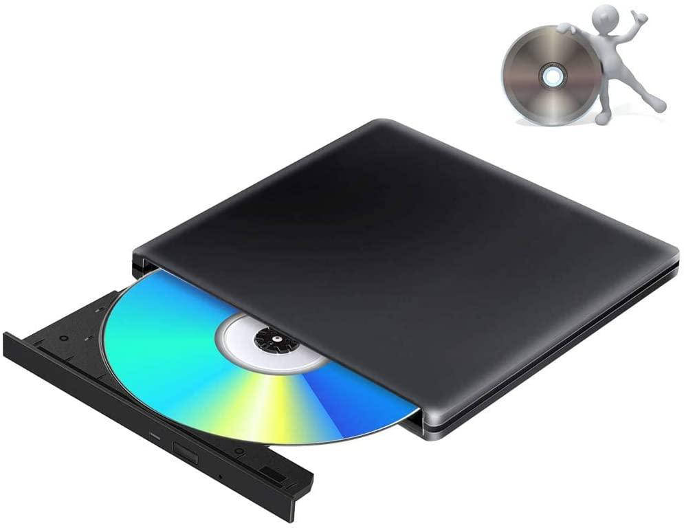 

Внешний привод Blu-Ray USB 3.0 CD DVD RW, Черный