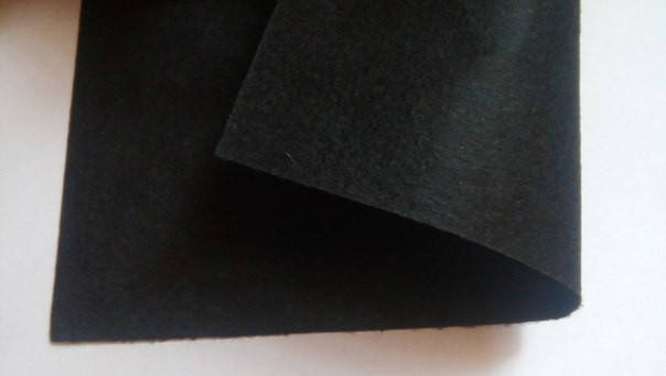 

Фетр 20*25см, толщина 1 мм черный