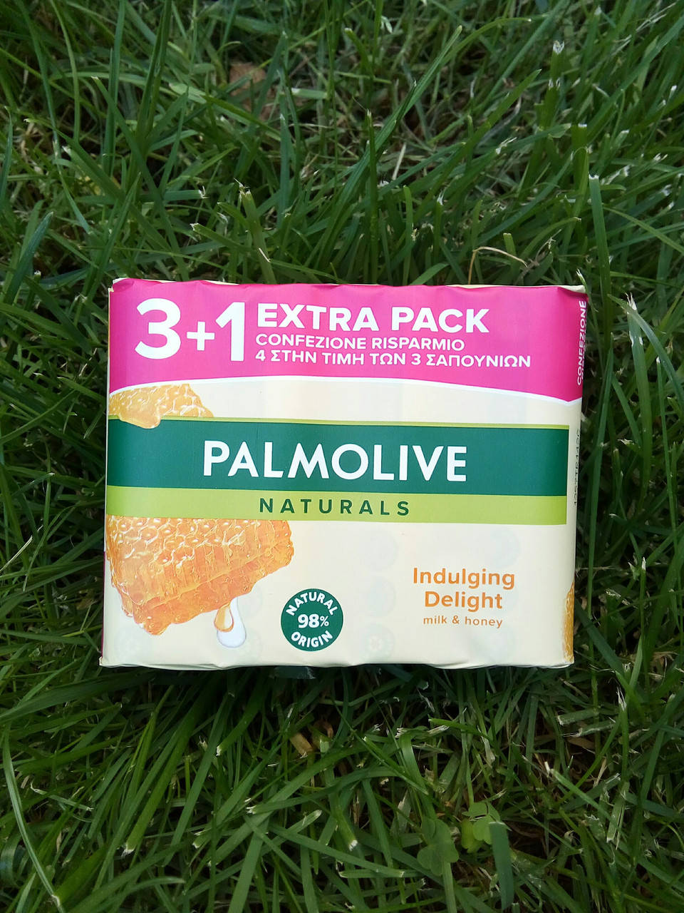 

Мыло для рук Palmolive 3+1 с медом и молоком