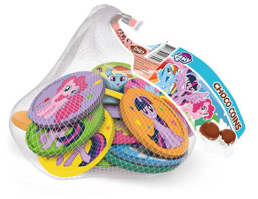 

Шоколадные монеты My Little Pony Milk Choco Coins 72g