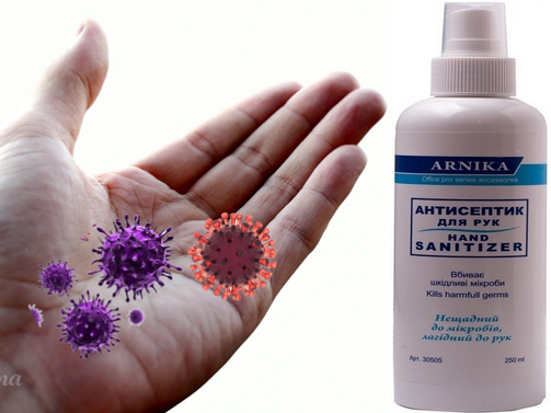 

Антисептическое средство для рук - 250 мл / Антисептик