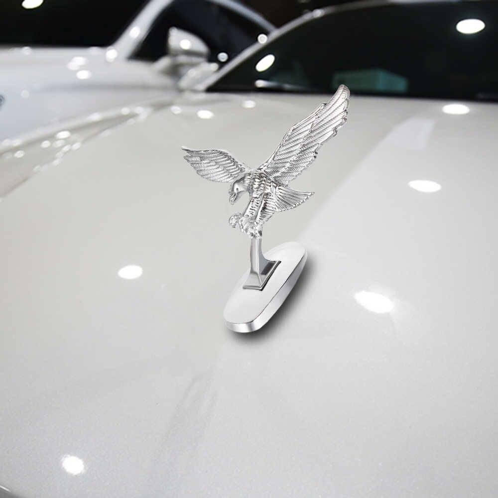 

Шильд значек эмблема украшение шильдик для автомобиля авто ОРЕЛ Eagle на капот хром