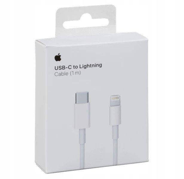 

Кабель для зарядки телефона Apple USB-C Lightning для iPhone, Белый