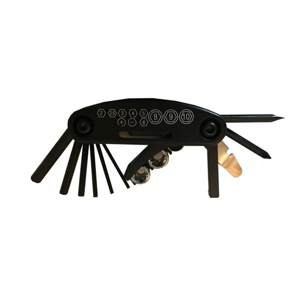 

Набор ключей (шестигранник-многофункциональный с головками) нож черный