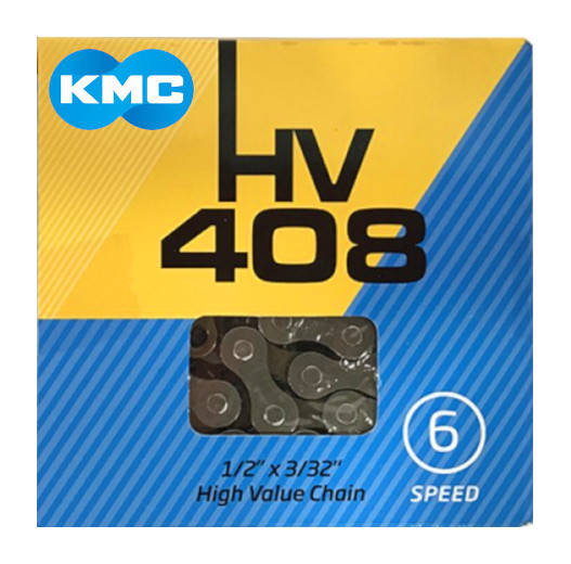 

Цепь KMC HV408 для 6 скоростных трансмиссий велосипеда