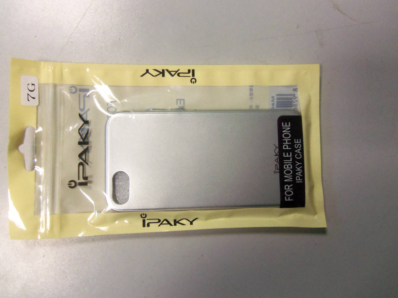 

Силиконовый чехол IPaky для iPhone7 silver (серебро), Серебристый
