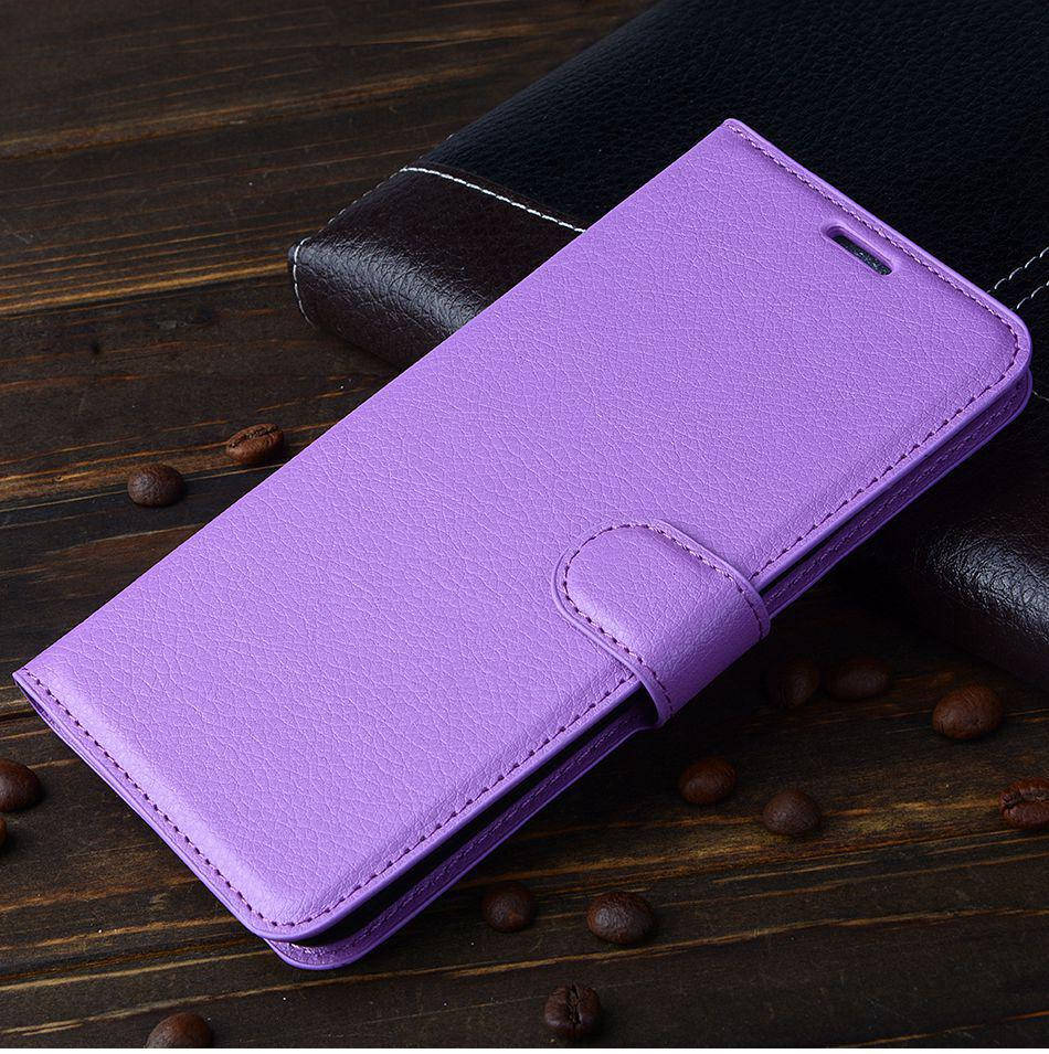 

Чехол книжка Lichee для Samsung Galaxy J6 2018 (9 цветов) фиолетовый