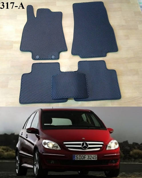 

Коврики ЕВА в салон Mercedes B-Class W245 '05-11, Черный