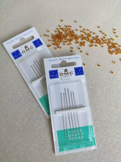 

Набор бисерных игл №10-12 (6шт) ДМС (Франция)