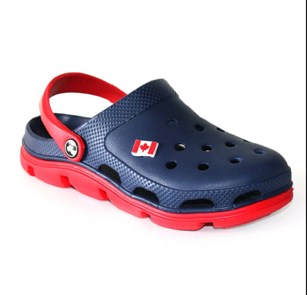 

Кроксы женские/ подростковыеJA, синие с красным, 36-41 размеры. 40