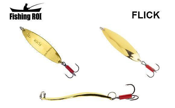 

Блесна Fishing ROI Flick 15gr 002, Желтый