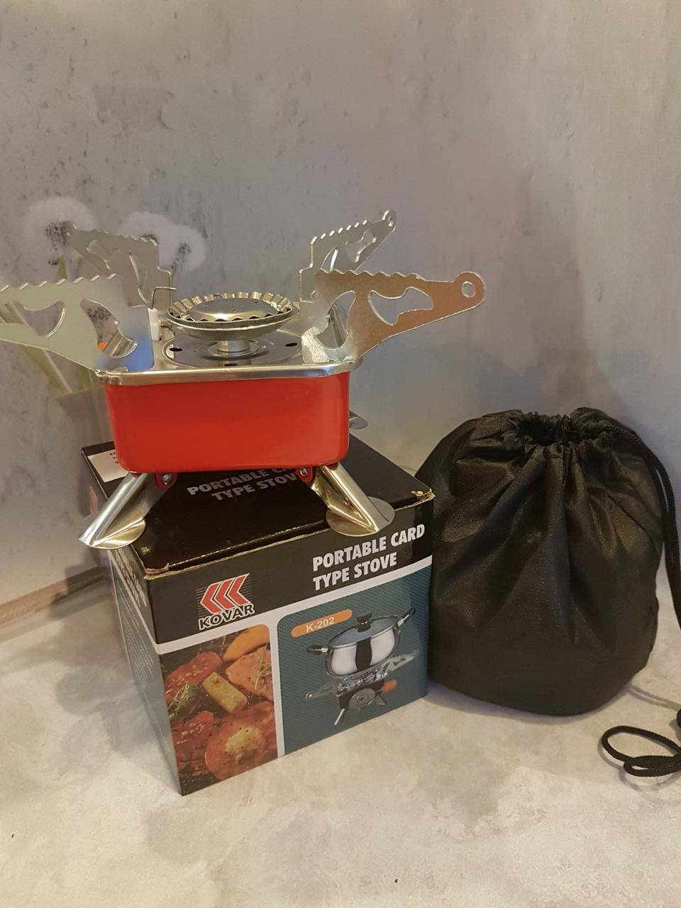 

Портативная газовая плита с пьезоподжигом Kovar k-202