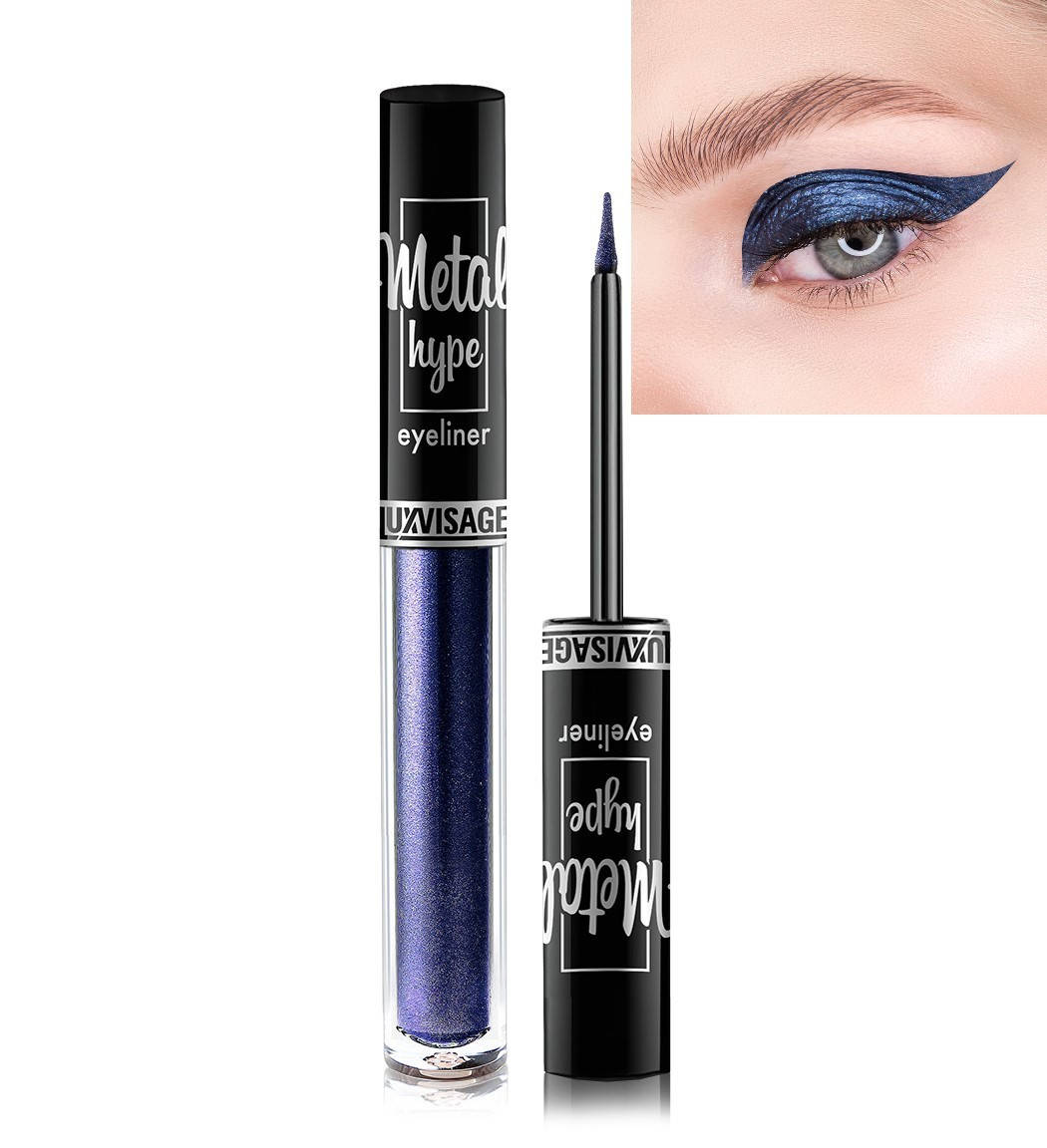 

Подводка для глаз цветная Luxvisage Metal hype 3 Sapphire Blue