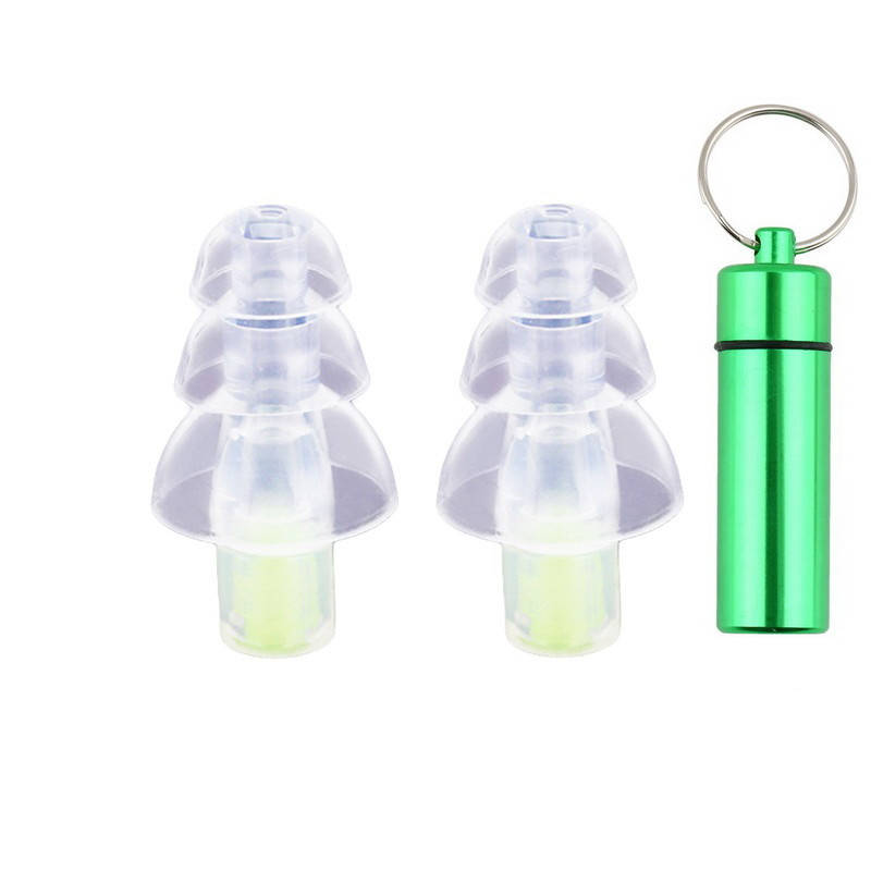 

Беруши для музыкантов, диджеев, клубов и концертов Silenta Musicsafe Light Green + футляр