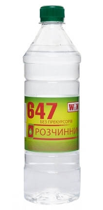 

Растворитель 647 WIN 0.66кг (1л)