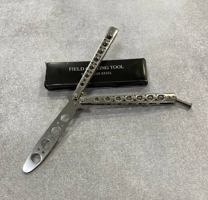 

Нож тренировочный бабочка 22см / GT-103-1