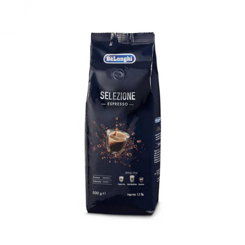

Кофе в зернах Delonghi Selezione espresso DLSC605, 0.5 кг.