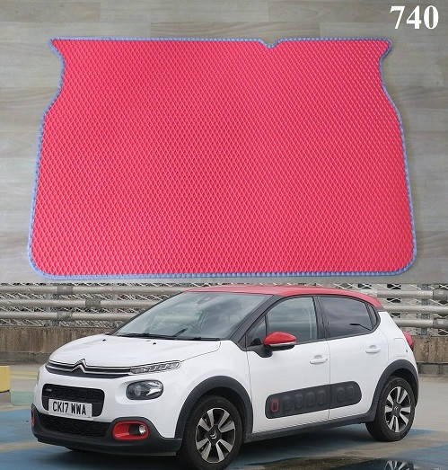 

Коврик ЕВА в багажник Citroen C3 '17-, Черный