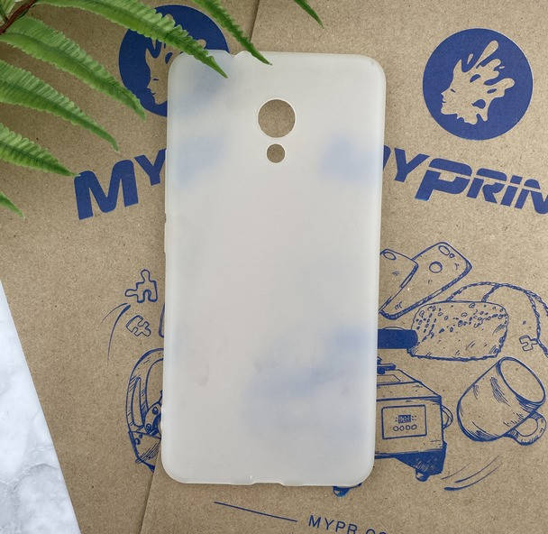 

Чехол силиконовый для Meizu M5s белый (4738)
