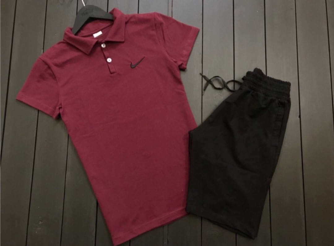 

Мужские Комплекты Nike Поло (футболка) +шорты