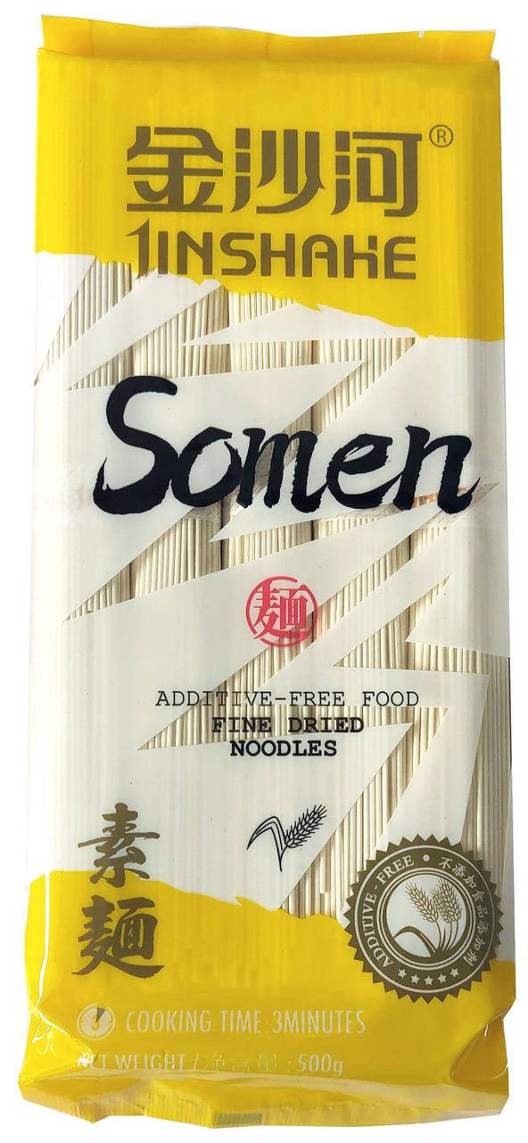 

Лапша Somen 500г 1,25мм ТМ "JinShahe" JSH-308