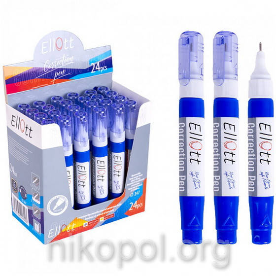 

Корректор-ручка "Ellott" ET-347/24 7мл.