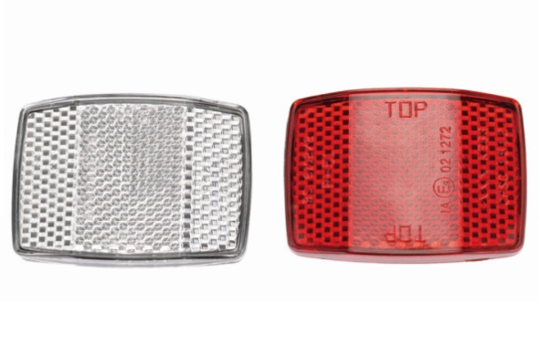 

Набор светоотражателей (катафотов) красный+ белый BC-R51