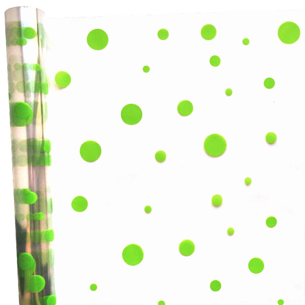 

Пленка с рисунком "Шары" (60 см, 400 г) зеленые