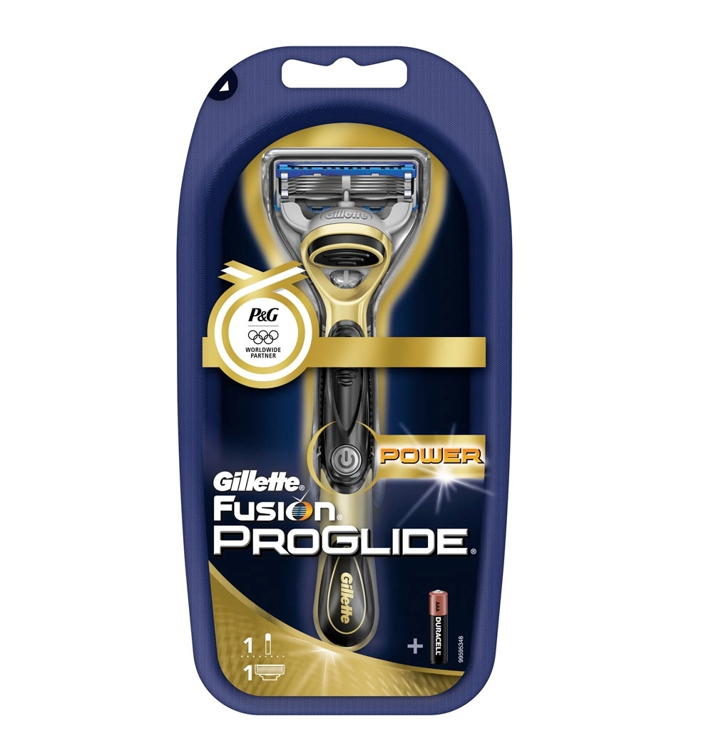 

Бритвенный станок Gillette Fusion proglide Power Golden Edition