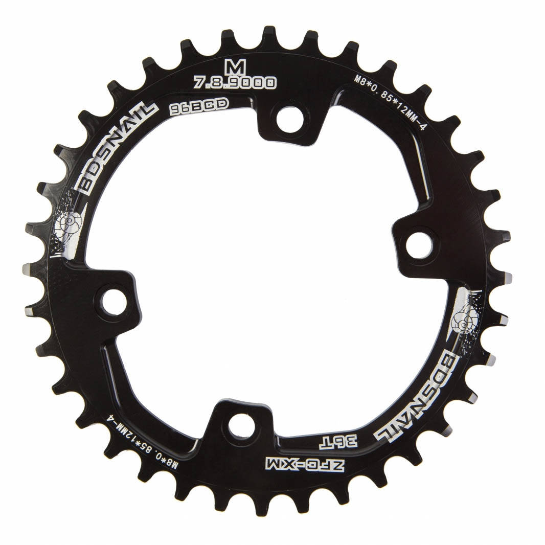 

Звезда Snail Narrow Wide 36T 96BCD асимметричная, черная
