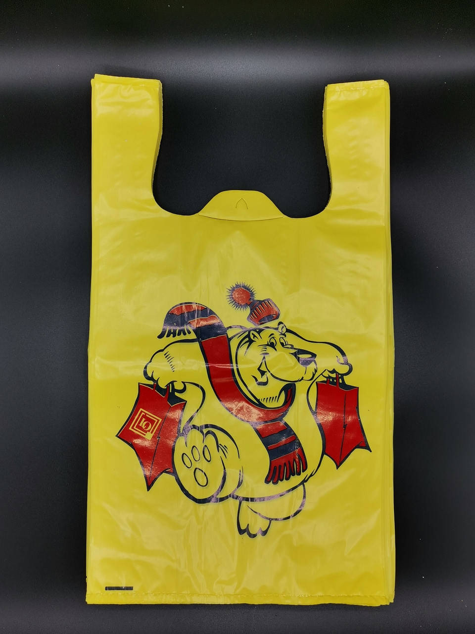 

Пакет - майка "Медведь" 30*55 см, 50мкм