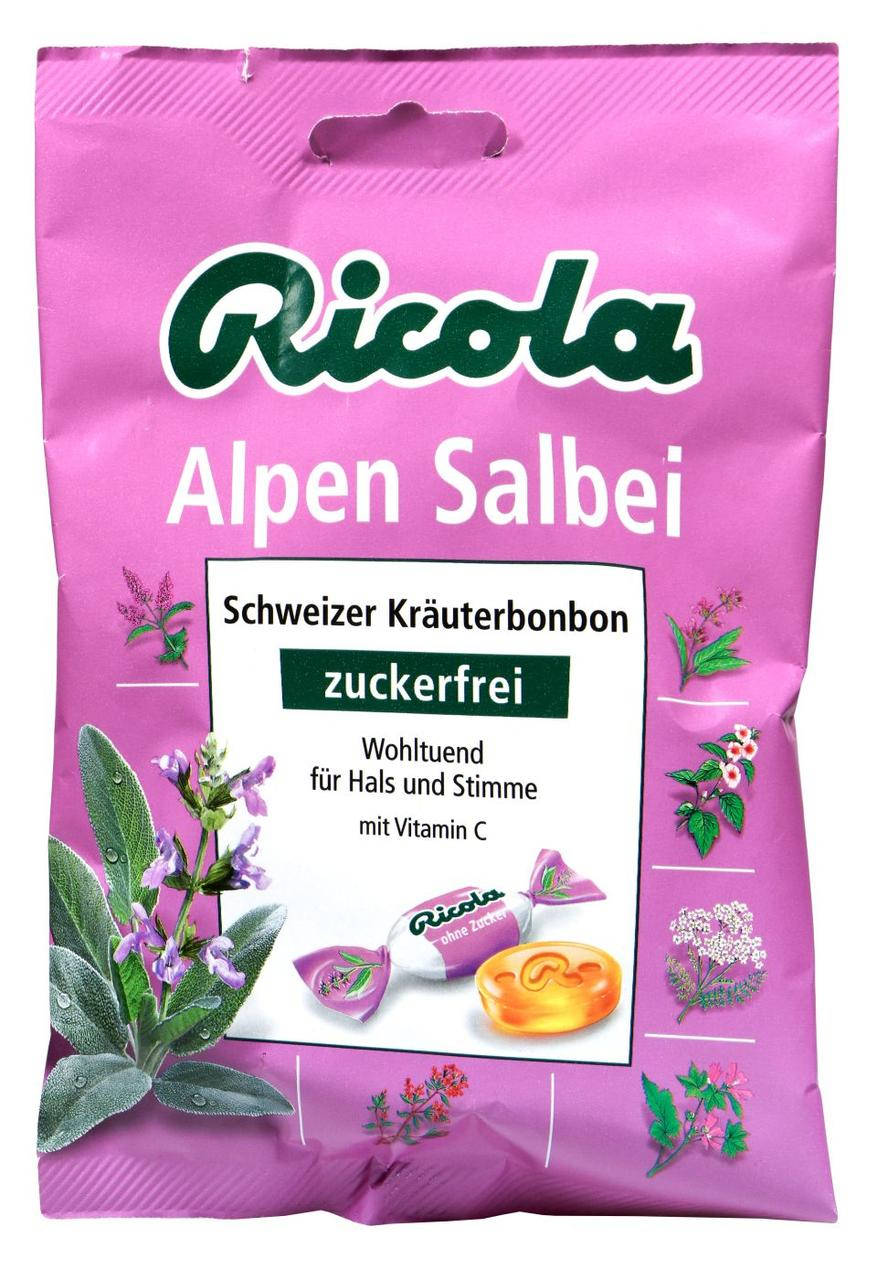 

Леденцы Ricola Alpen Salbei Шалфей 75 g