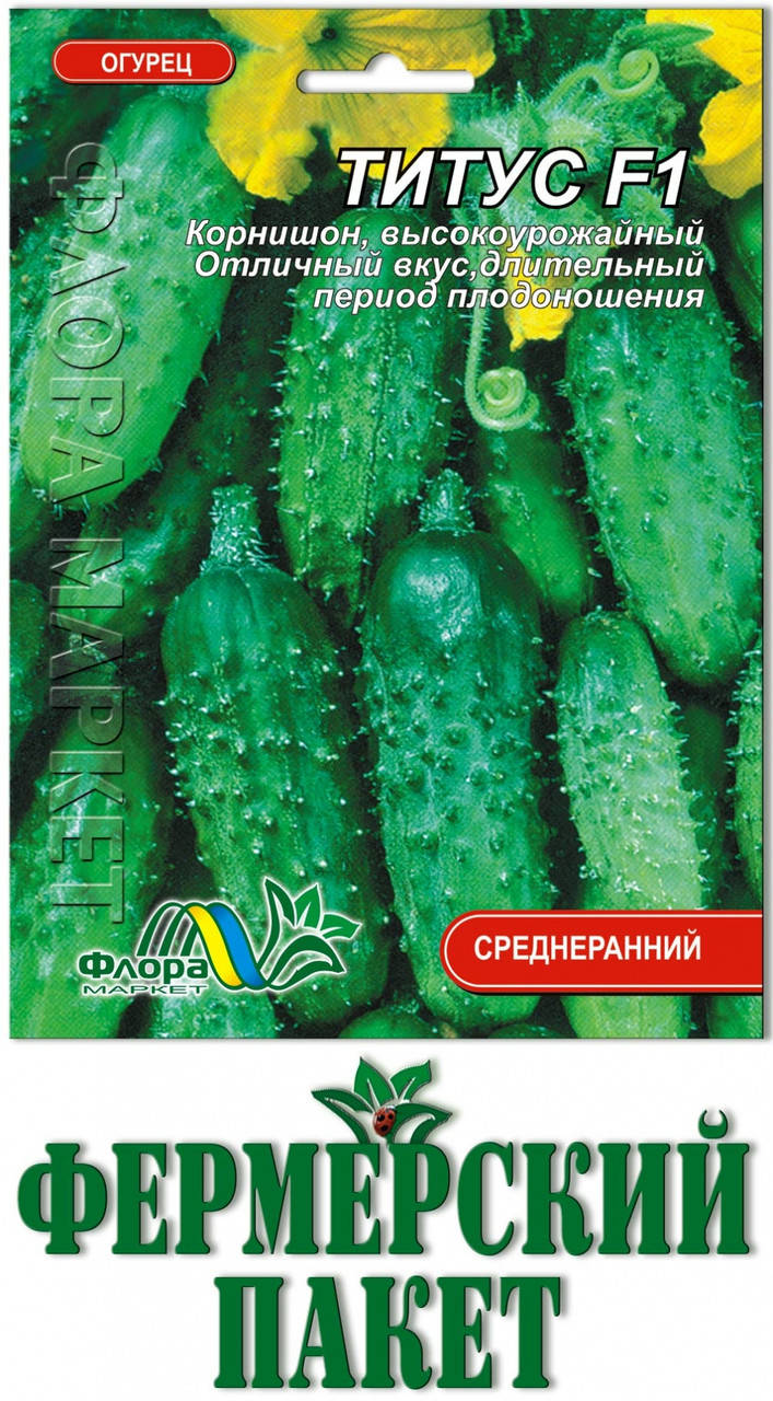 

Огурец Титус F1 (большой пакет)