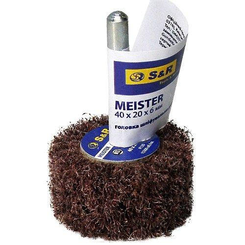 

Шлифовальная головка из нетканого материала S&R 40х20х6 120з 235426120