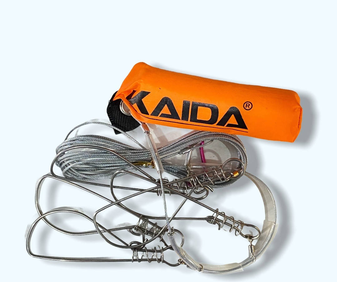

Кукан KAIDA (набор) мет. трос 5м