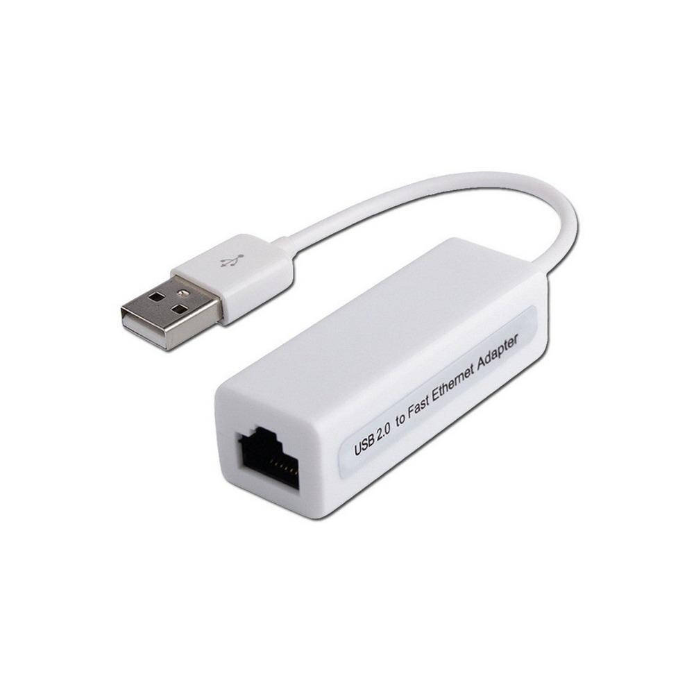

Сетевой адаптер USB 2.0 - RJ-45 LAN 100M TRY NET KY-SR9900 белый новый Гар.12мес!
