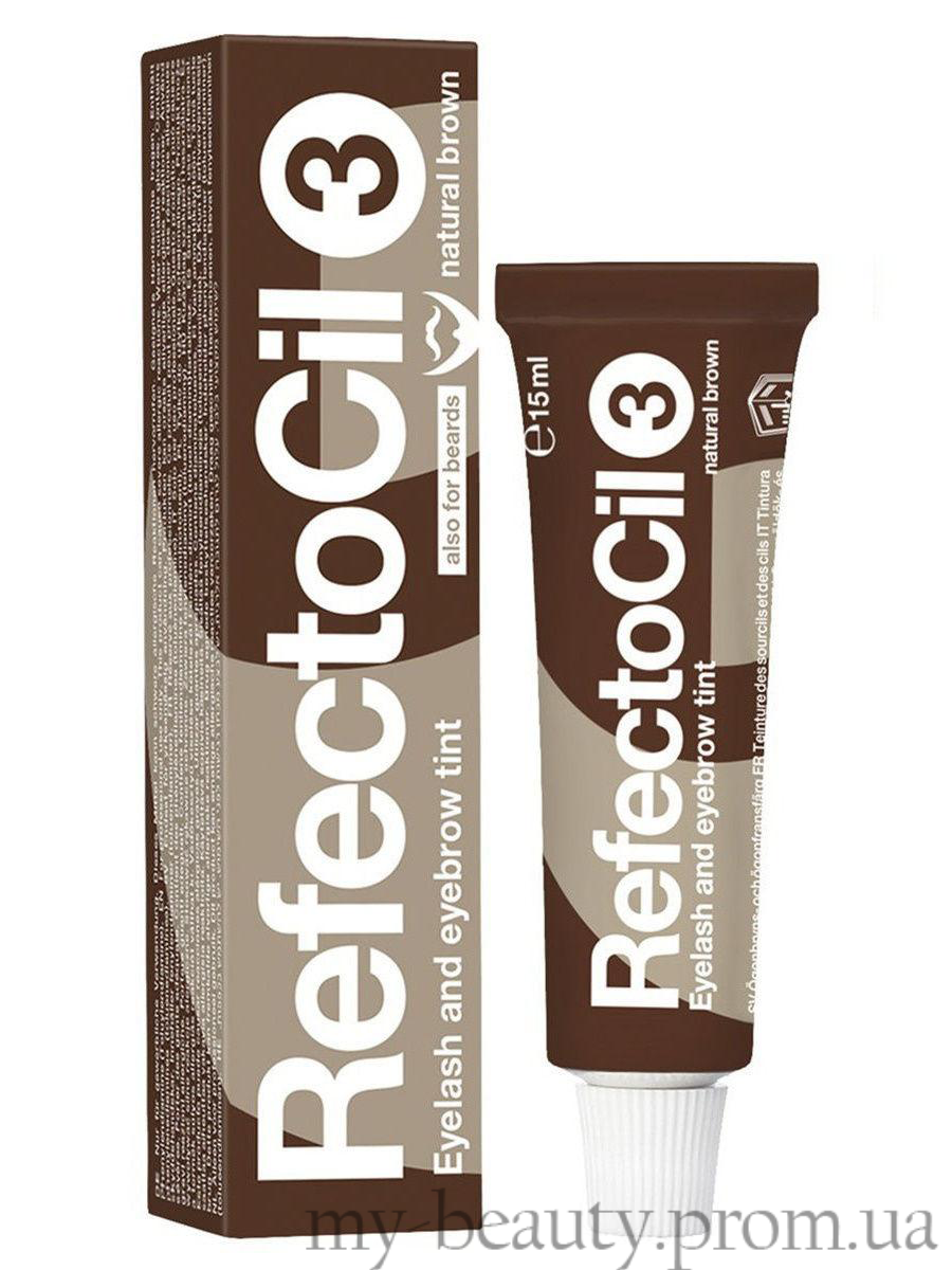 

3 RefectoCil коричневая краска для бровей