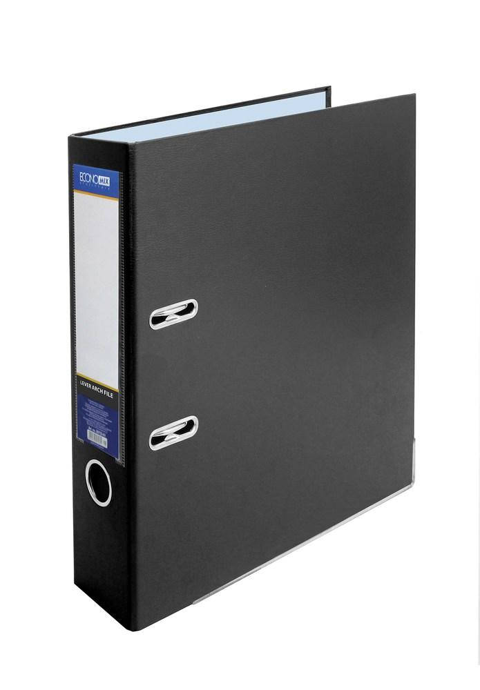 

Папка-регистратор А4 70 мм одностор. Economix, черная