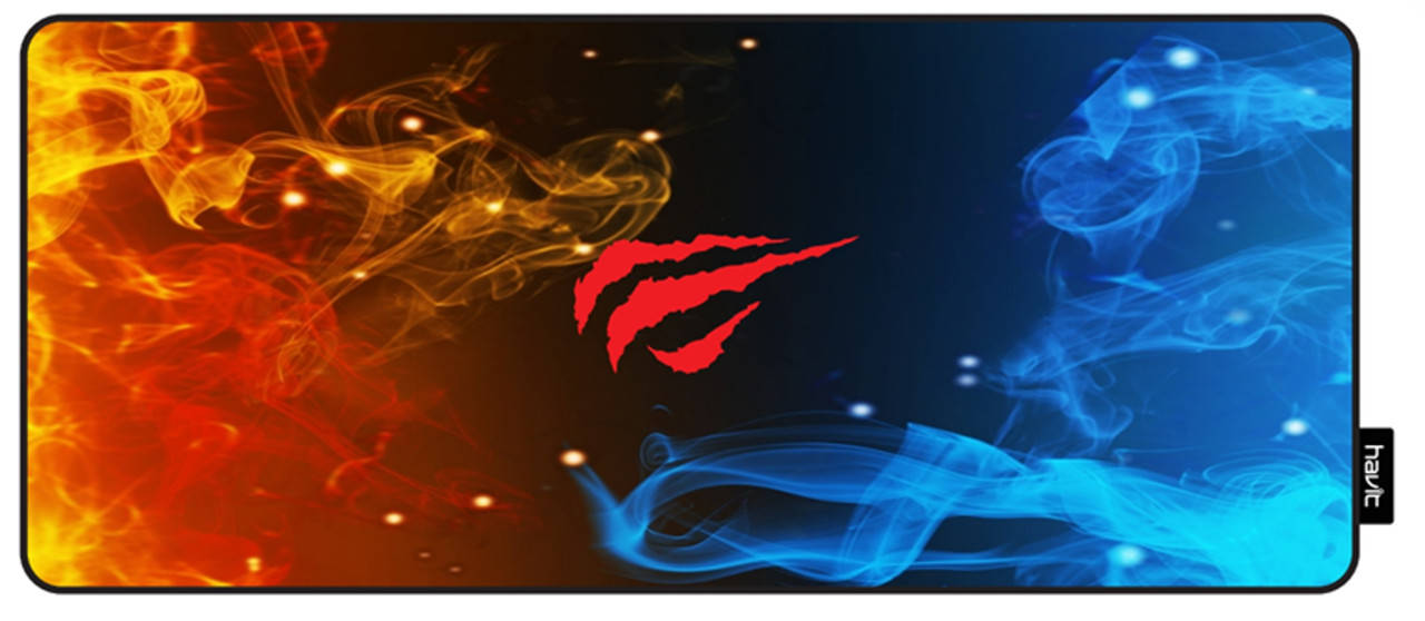 

Коврик для мыши тканевой HAVIT HV-MP845 Fire 700*300*3мм, Черный