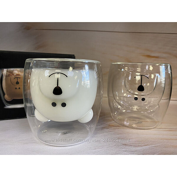 

Набор чашек Ardesto Animals с двойными стенками AR2625GA