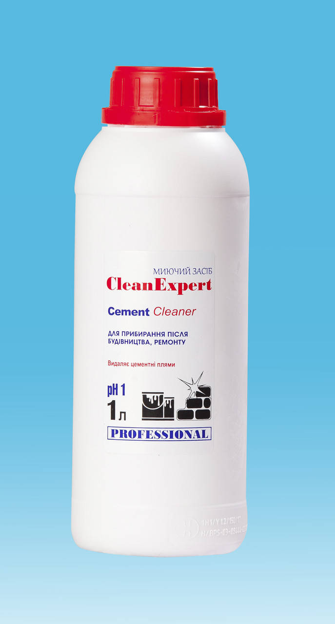 

Моющее средство для уборки после ремонта Cement Cleaner 1 л