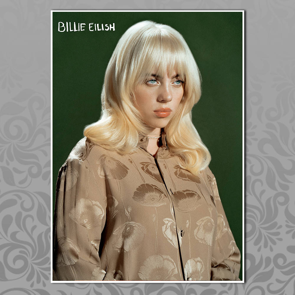 

Плакат Billie Eilish 021