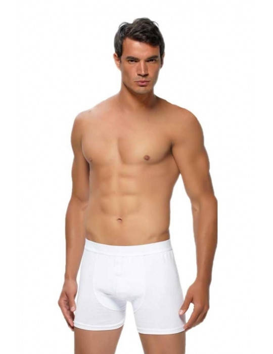 

Трусы мужские однотонные Boxer Gumus Белый, M