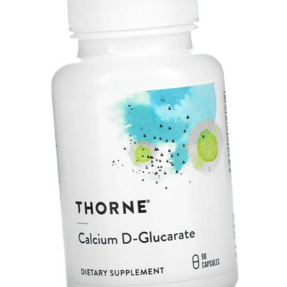 

Кальций Глюкарат Thorne Research Calcium D-Glucarate 90 капсул