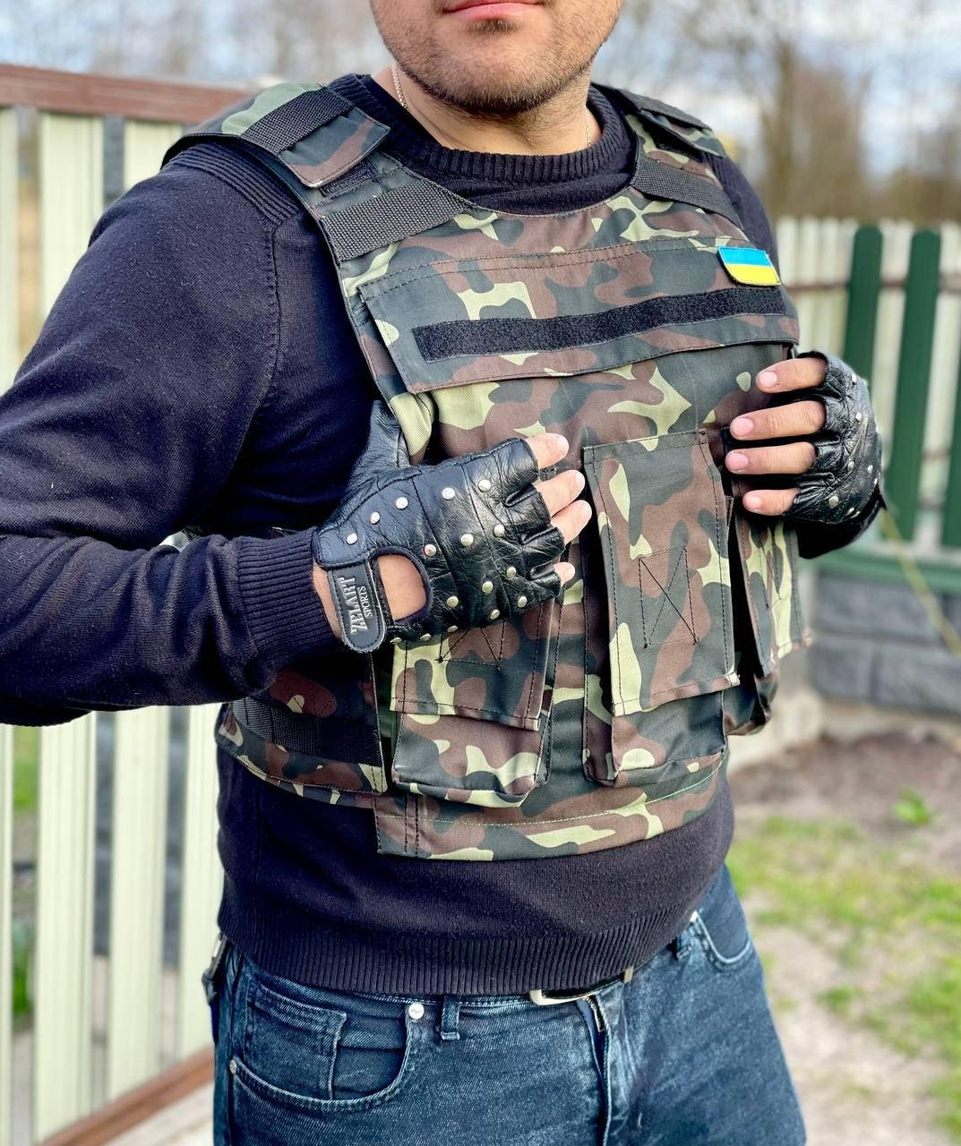 

Плитоноска розгрузка для пластин 25*30см, камуфляж