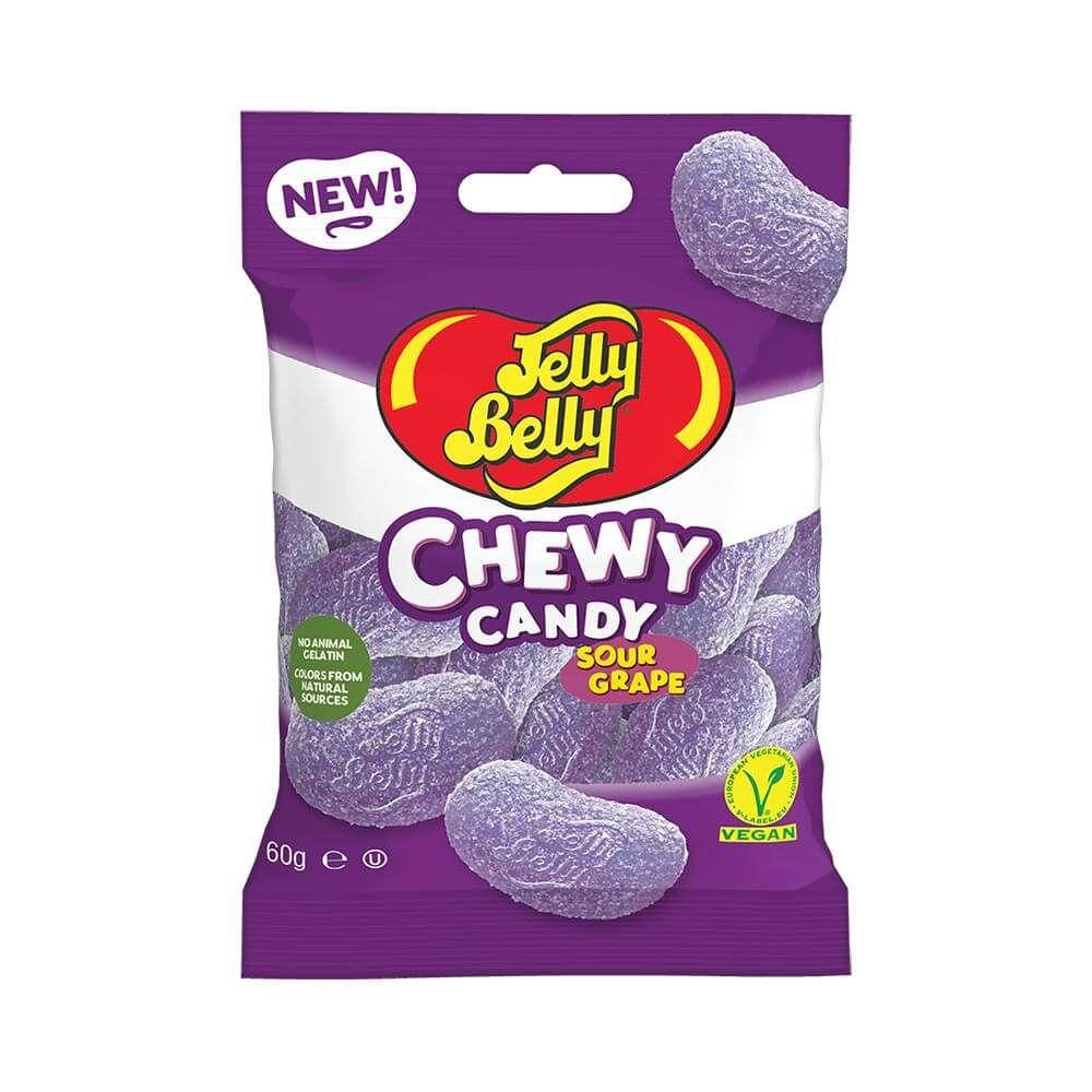 

Кислые желейки Jelly Belly Sour Grape Chewy Candy 60g