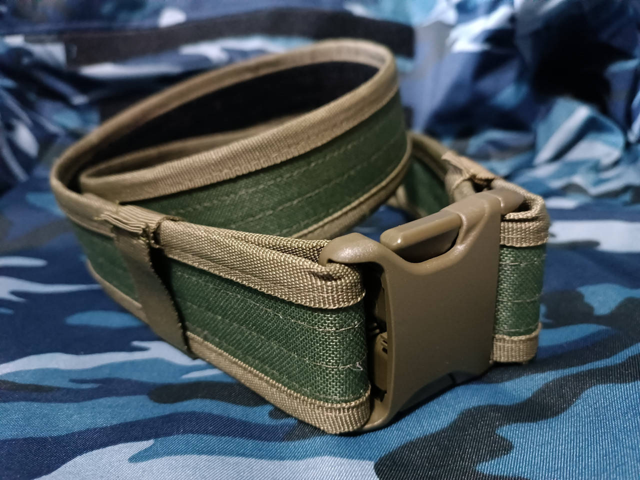 

Ремінь тактичний зелений, Зелёный