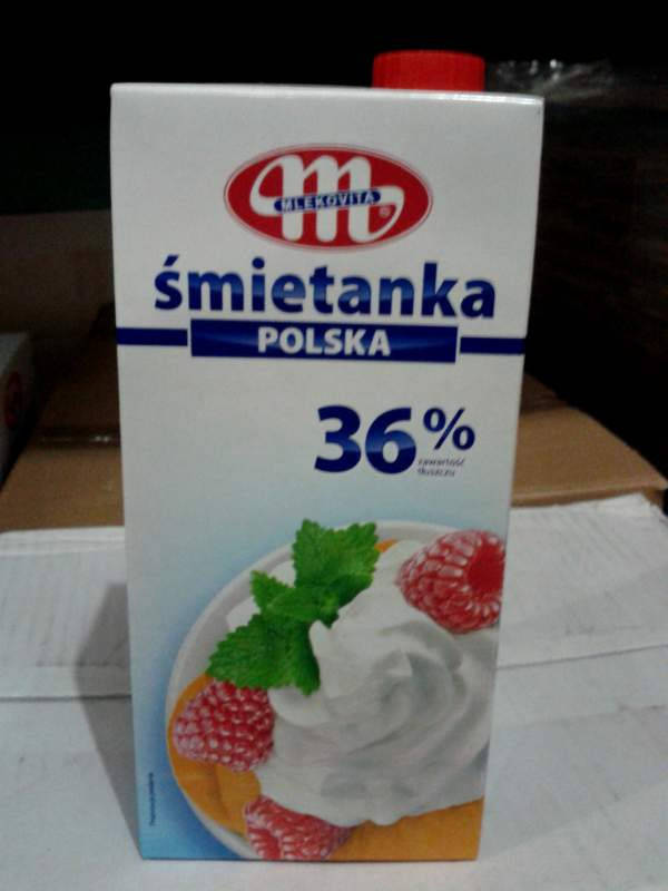 

Сливки Сметанка 36%