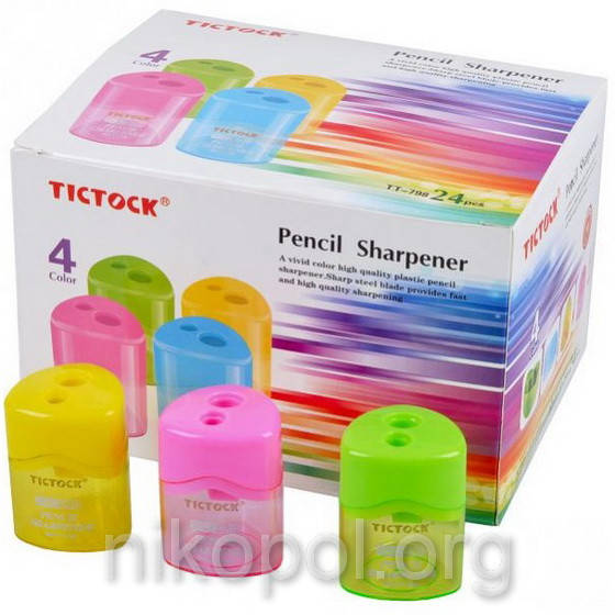 

Точилка пластиковая TIP TOCK TT-798, Разные цвета